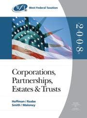 Tapa de West Federal Taxation 2008