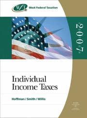 Tapa de West federal taxation