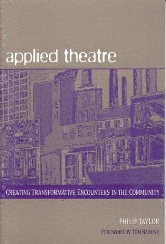 Tapa de Applied theatre