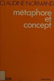 Tapa de Métaphore et concept