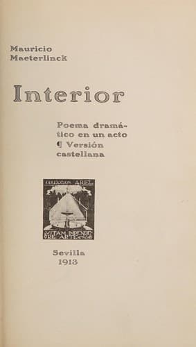 Tapa de Interior