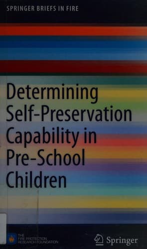Tapa de Determining self-preservation capability in pre-school children