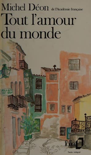 Tapa de Tout l'amour du monde