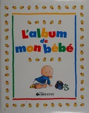 Tapa de L'album de mon bébé