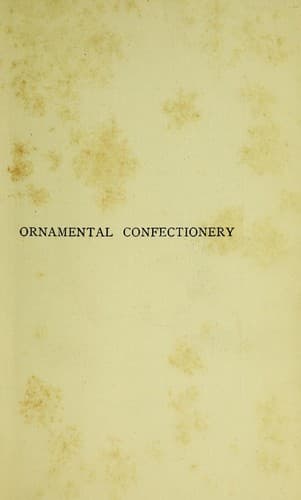Tapa de Ornamental confectionery
