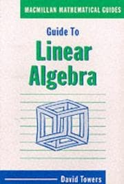 Tapa de Guide to Linear Algebra (Mathematical Guides)