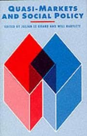 Tapa de Quasi-markets and social policy