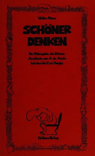 Tapa de Schöner denken