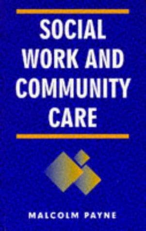 Tapa de Social Work and Community Care