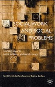 Tapa de Social work and social problems