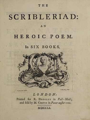 Tapa de The scribleriad