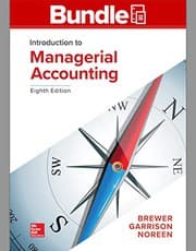 Tapa de GEN COMBO LOOSELEAF INTRODUCTION TO MANAGERIAL ACCOUNTING; CONNECT AC