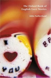 Tapa de The Oxford Book of English Love Stories