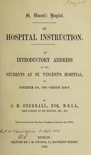 Tapa de On hospital instruction