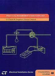 Tapa de Practical Requirements and Exercises: Electrical Installations Series