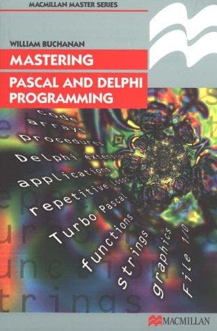 Tapa de Mastering Pascal and Delphi Programming