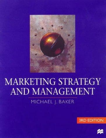 Tapa de Marketing Strategy and Management