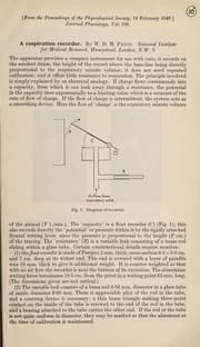 Tapa de A respiration recorder