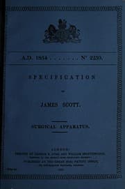 Tapa de Specification of James Scott