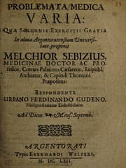 Tapa de Problemata medica varia ...