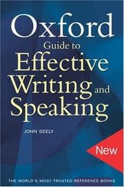 Tapa de The Oxford guide to effective writing and speaking