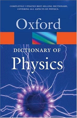 Tapa de A Dictionary of Physics