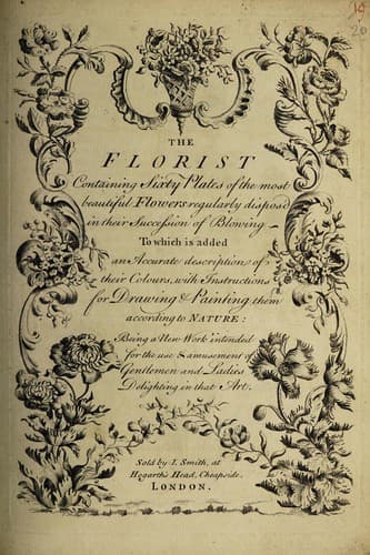 Tapa de The florist
