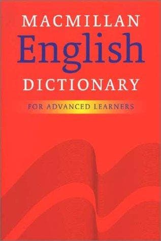 Tapa de Macmillan English Dictionary