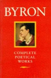 Tapa de Byron: poetical works