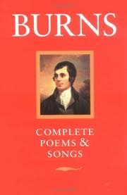 Tapa de Burns, poems and songs