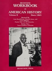 Tapa de Workbook in American History