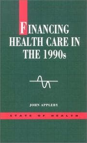 Tapa de Financing health care in the 1990s