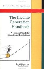 Tapa de The income generation handbook