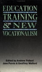 Tapa de Education, training, and the new vocationalism
