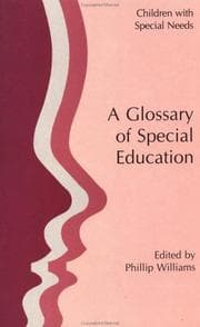Tapa de Glossary of Special Education