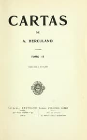 Tapa de Cartas de A. Herculano