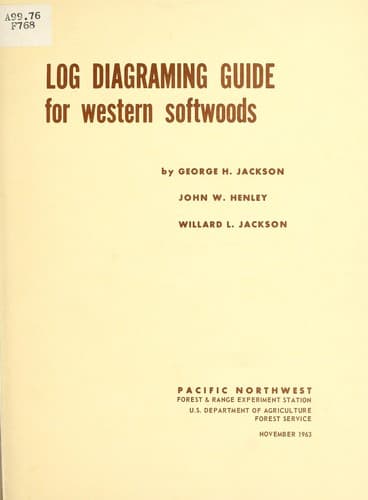 Tapa de Log diagraming guide for western softwoods