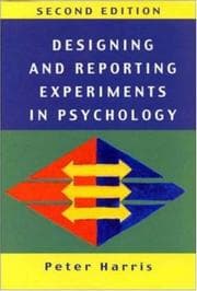 Tapa de Designing and reporting experiments in pyschology