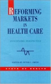 Tapa de Reforming Markets in Health Care