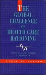 Tapa de The Global Challenge Health Care Rationing (State of Health Series)