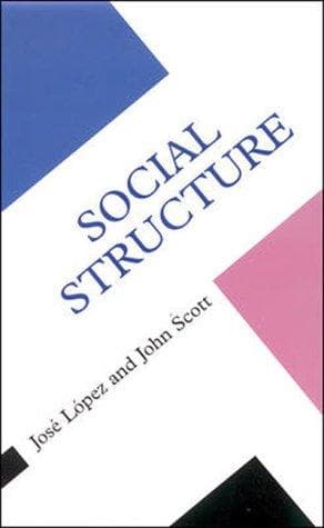 Tapa de Social Structure (Concepts in the Social Sciences)