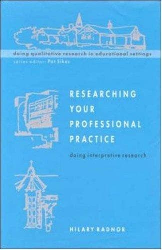 Tapa de Researching Your Professional Pratice