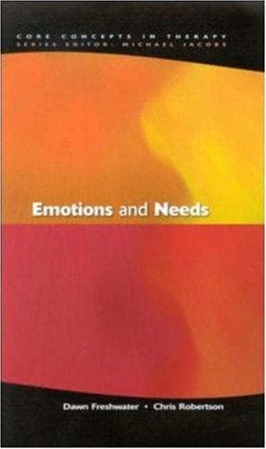 Tapa de Emotions and Needs (Core Concepts in Therapy)