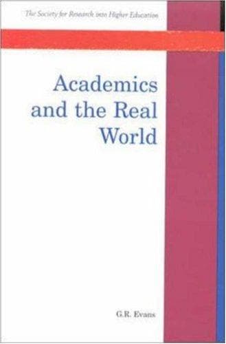 Tapa de Academics and the Real World