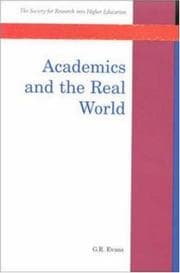 Tapa de Academics and the Real World