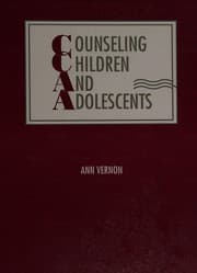 Tapa de Counseling children and adolescents