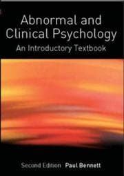 Tapa de Abnormal and Clinical Psychology