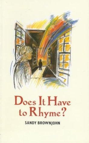 Tapa de Does It Have to Rhyme?