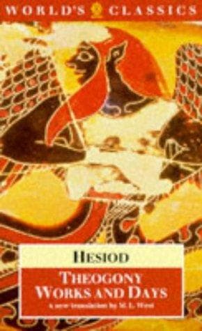 Tapa de Theogony ; and, Works and days