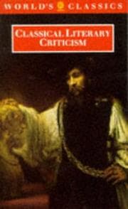 Tapa de Classical literary criticism